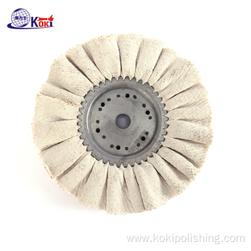 Metal stainless steel sisal polishing wheel